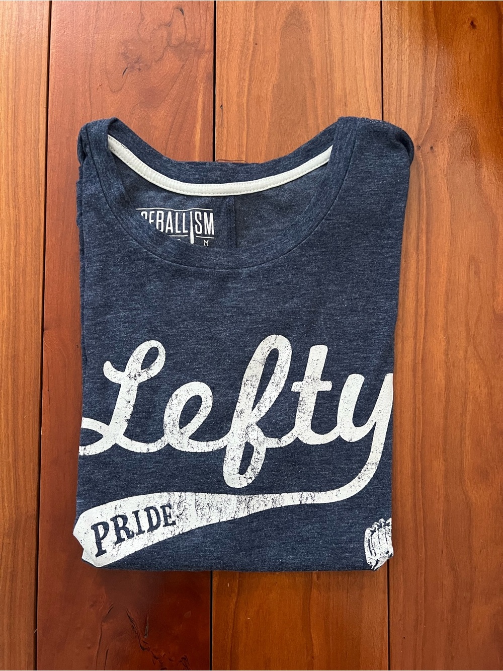 Baseballism Lefty Short Sleeve Tee - Navy